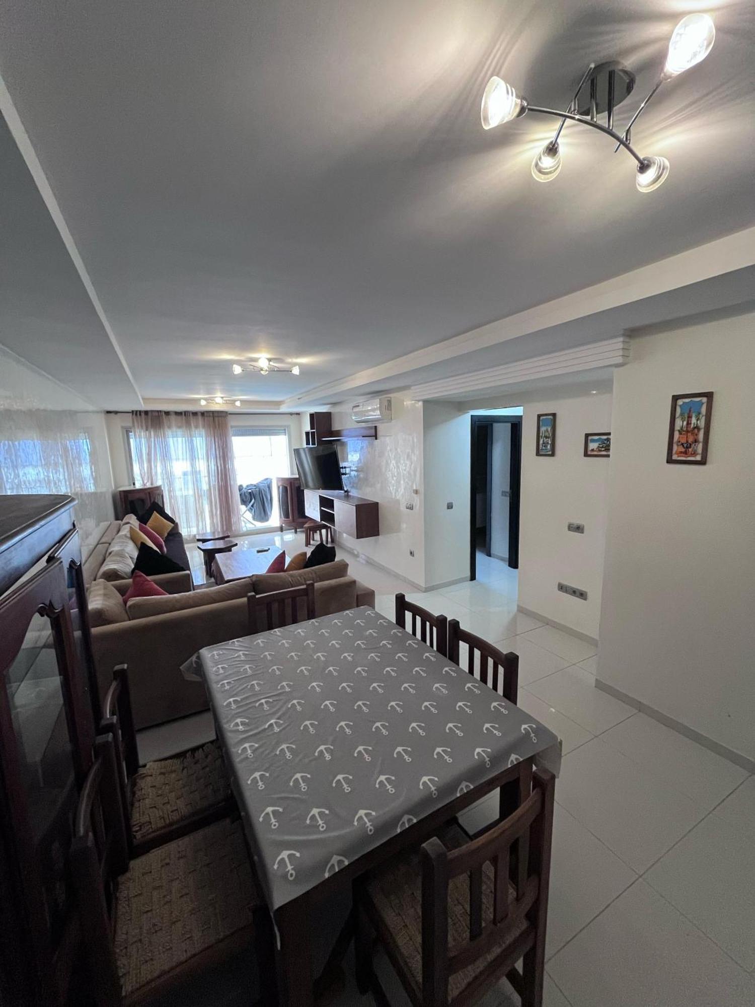 Apartment Sea View With Pool Aourir Exterior photo